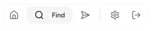 Find contacts interface