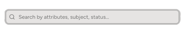 Search interface